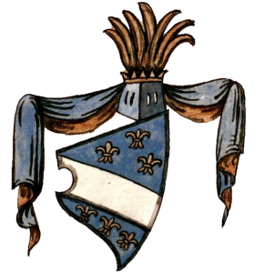 Coat of arms of the medieval Bosnia during the reign of King Stephen Tvrtko I