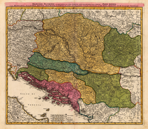 Southeast Europe 1720 - 1730 AD