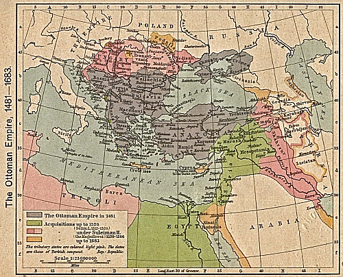 The Ottoman Empire; Year 1481-1683