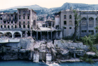 Destruction of Mostar by HVO (Croatian Defence Council) - Bosnia and Herzegovina