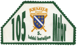 105 motorizovana brigada 5 lahki bataljon 1