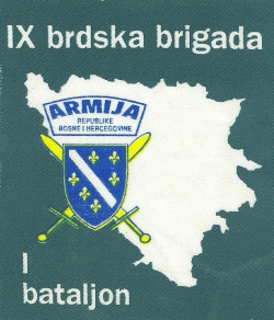 9 brdska brigada 1 bataljon 1